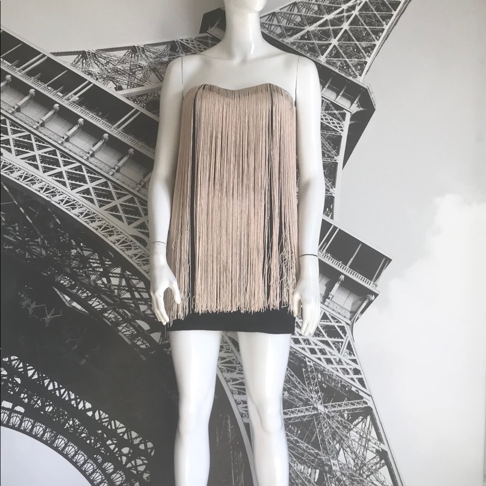 Fringe cocktail or party dress